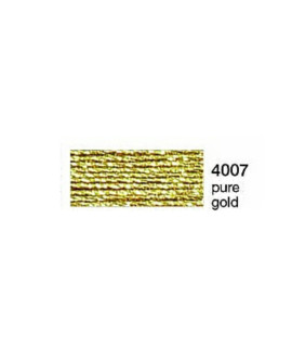 Металізована нитка  Madeira Metallic N4 4007,purе gold